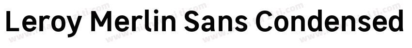 Leroy Merlin Sans Condensed Regular字体转换